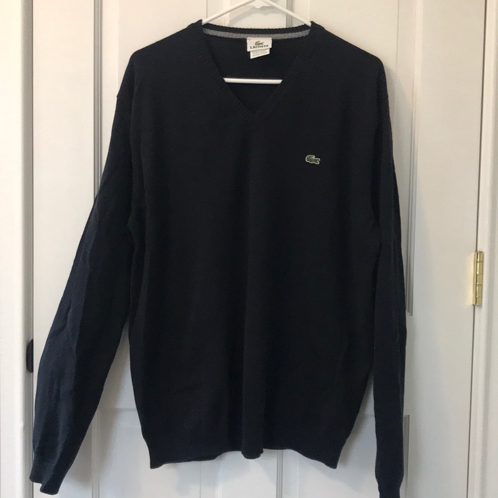 Navy Lacoste Sweater (men’s)